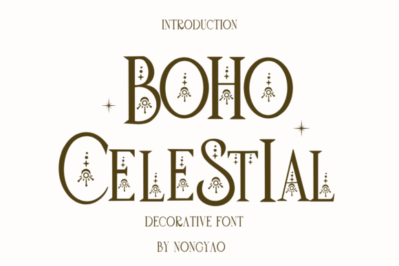 Boho Celestial: A Whimsical Font for Creative Projects