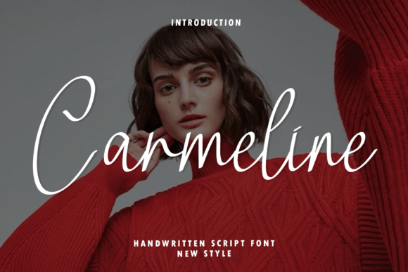 Carmeline: A Modern Handwritten Script Font