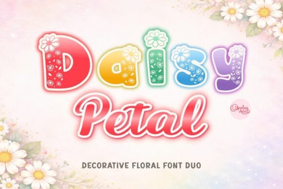 Daisy Petal Duo: A Font That Captures Spring's Charm