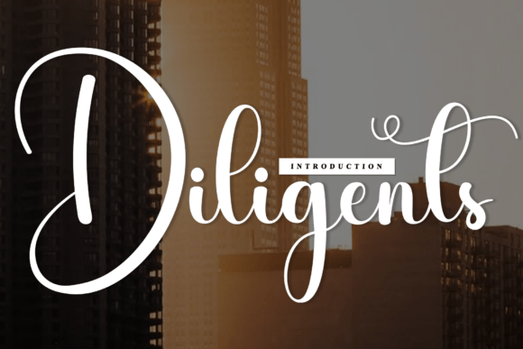 Diligents: A Handwritten Font That Brings Your Designs to Life