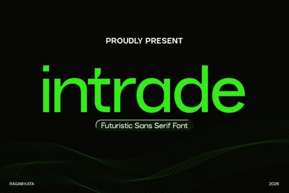 Discover Intrade: A Typeface for Tomorrow's Digital Landscape