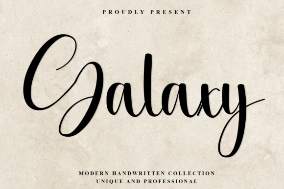 Galaxy: Elevate Your Visual Compositions with Premium Typography