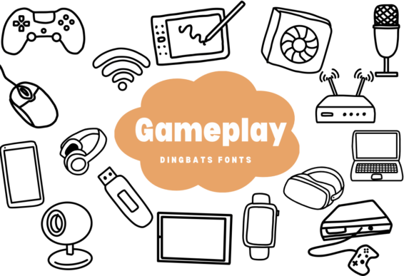 Gameplay: A Sketch-Style Font for Creative Projects