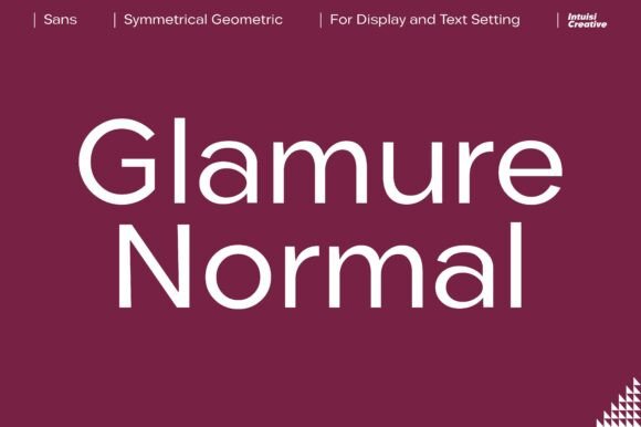 Glamure: The Epitome of Luxury Typography for Your Brand