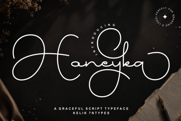 Honeyka: Elegant Script Font for Luxury Branding
