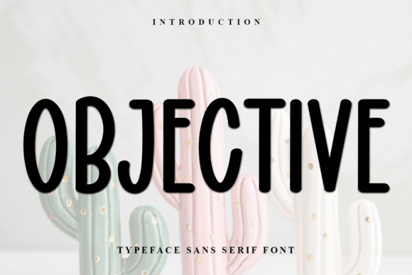 Objective: A Festive Typeface for Holiday Designs