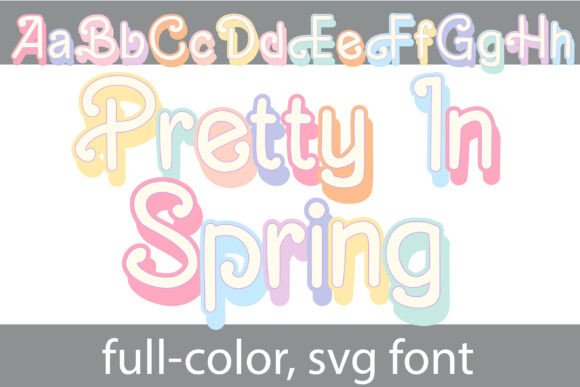 Pretty in Spring: A Font for Creative, Seasonal Designs