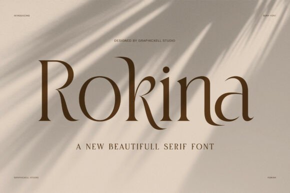 Rokina: A Typeface Blending Elegance with Modern Flair