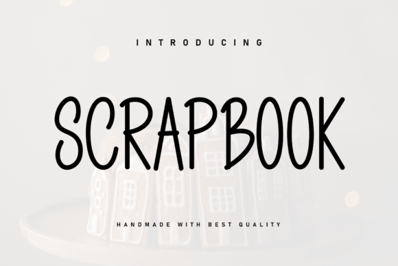 Scrapbook: A Handwritten Marker Font for Modern Design