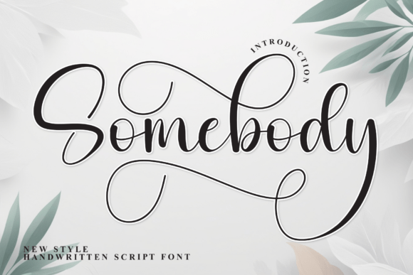 Somebody: A Warm Handwritten Font for Creative Designs